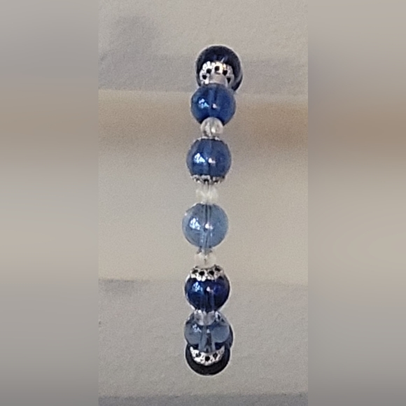 Teal Bracelet and Earring Set - Picture 10 of 10